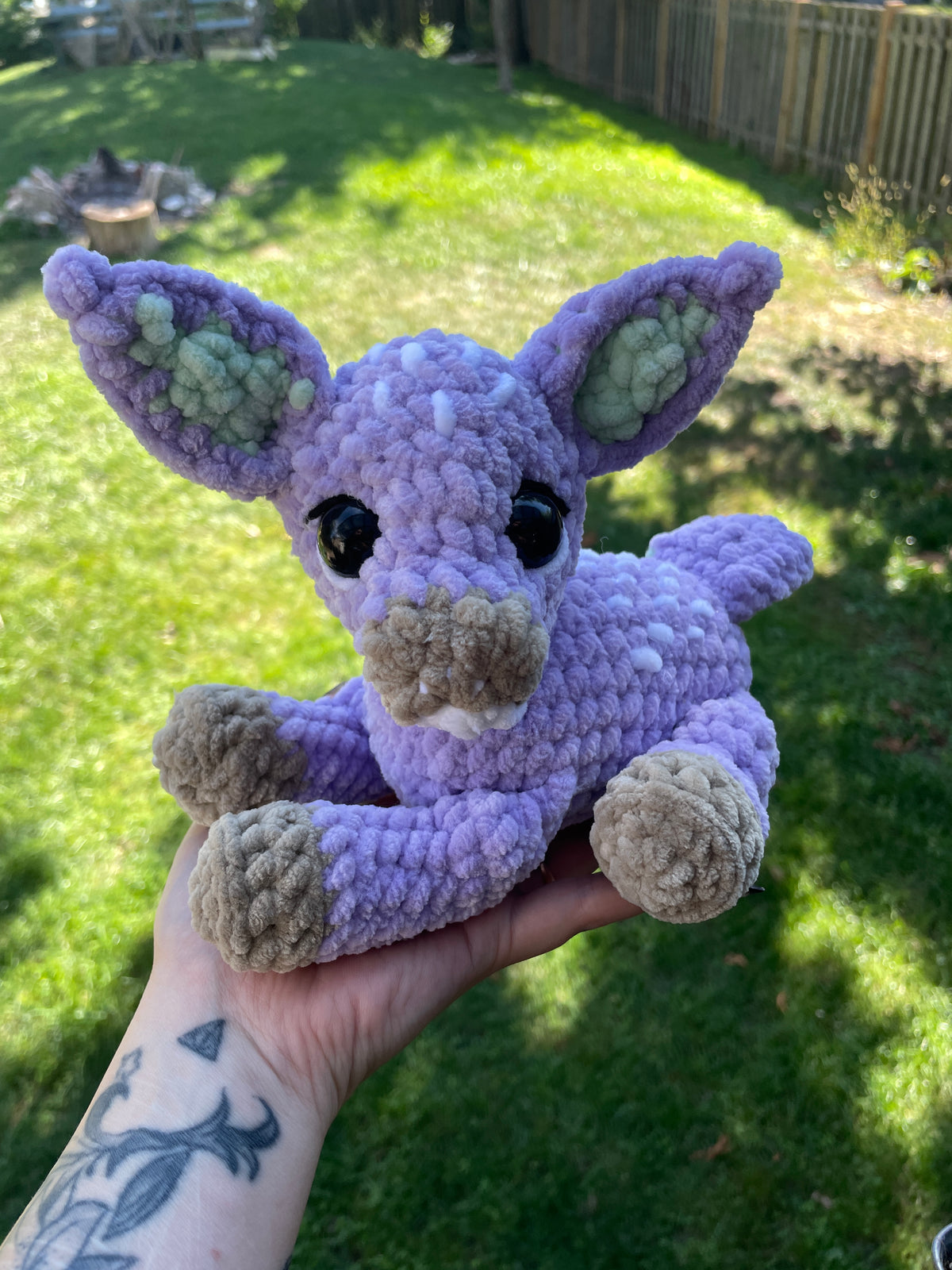 Lavender Fawn Amigurumi