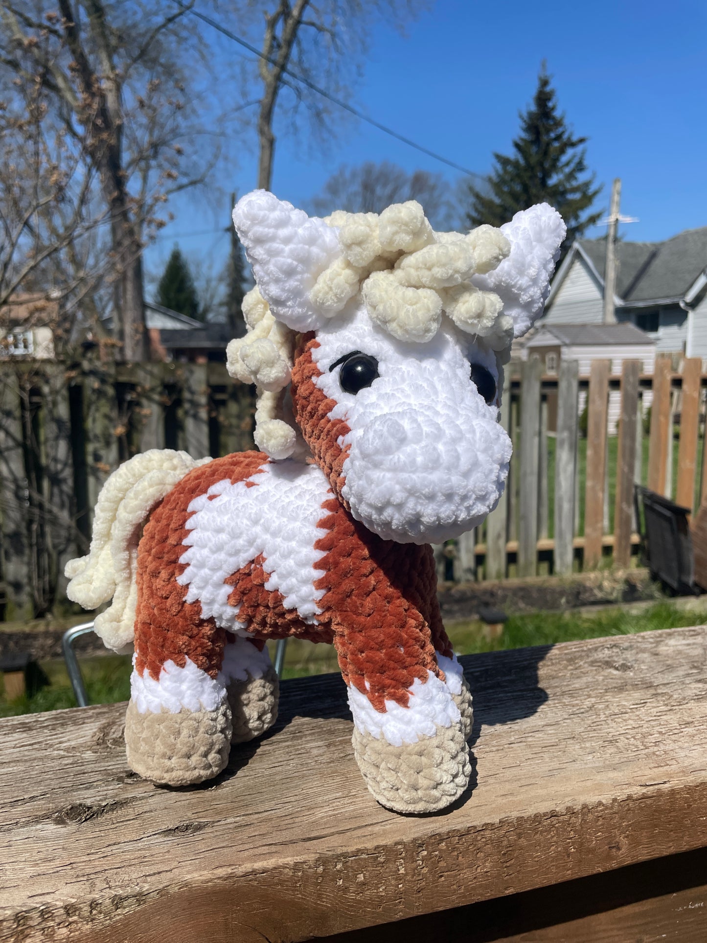 Paint Horse Amigurumi