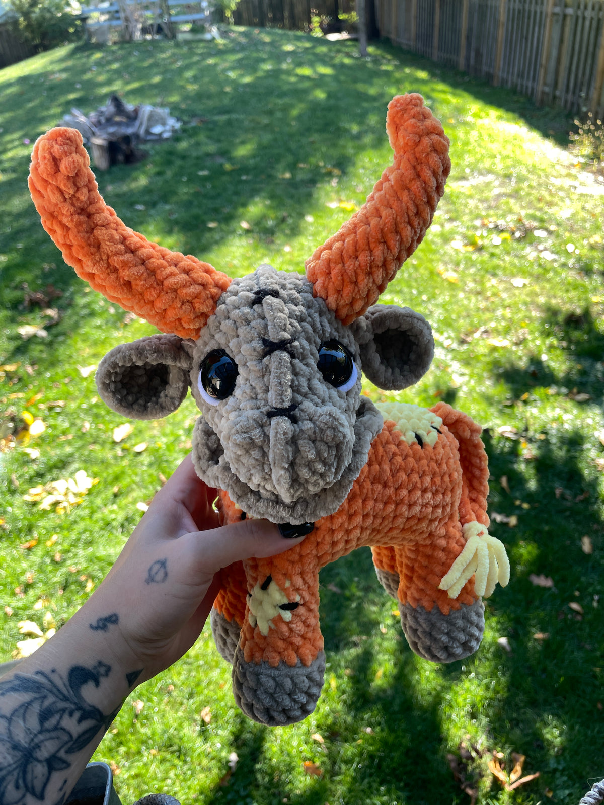 Sam Longhorn Amigurumi
