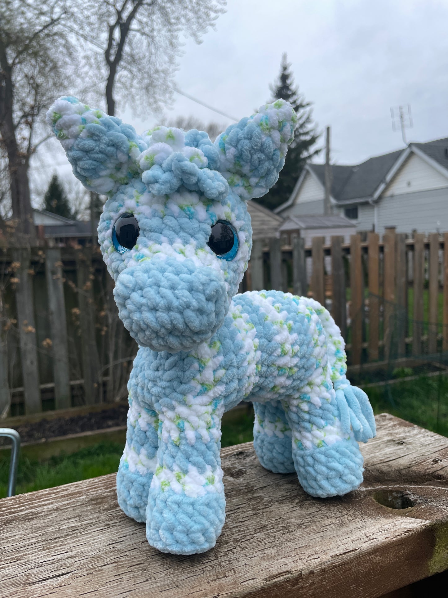 Floral Zebra Amigurumi