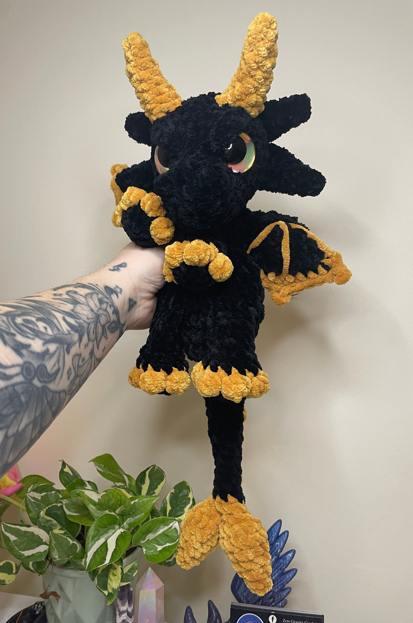 DIGITAL PDF | Neptune The Dragon Snuggler Crochet Amigurumi Pattern
