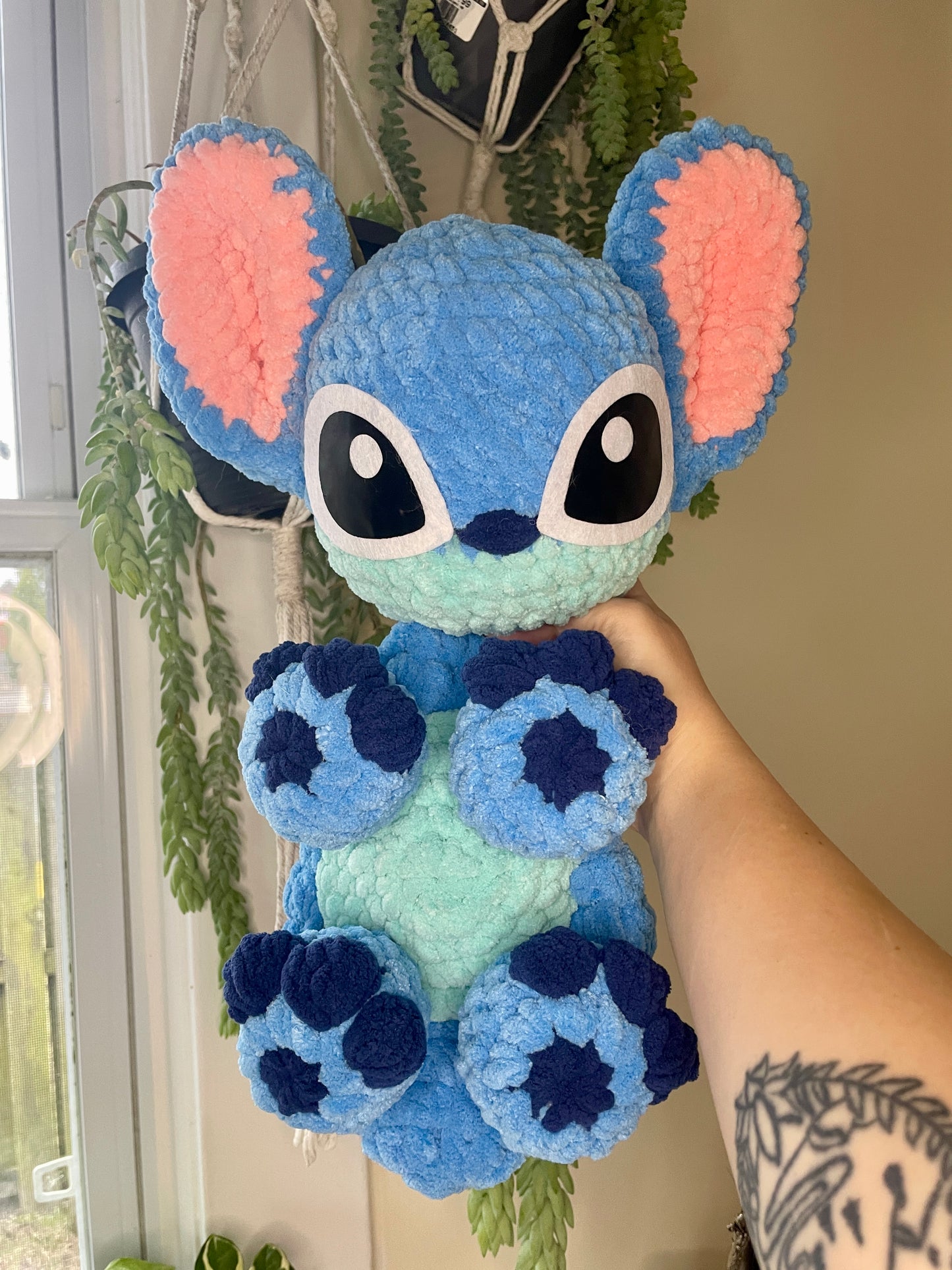 Blue Alien Amigurumi