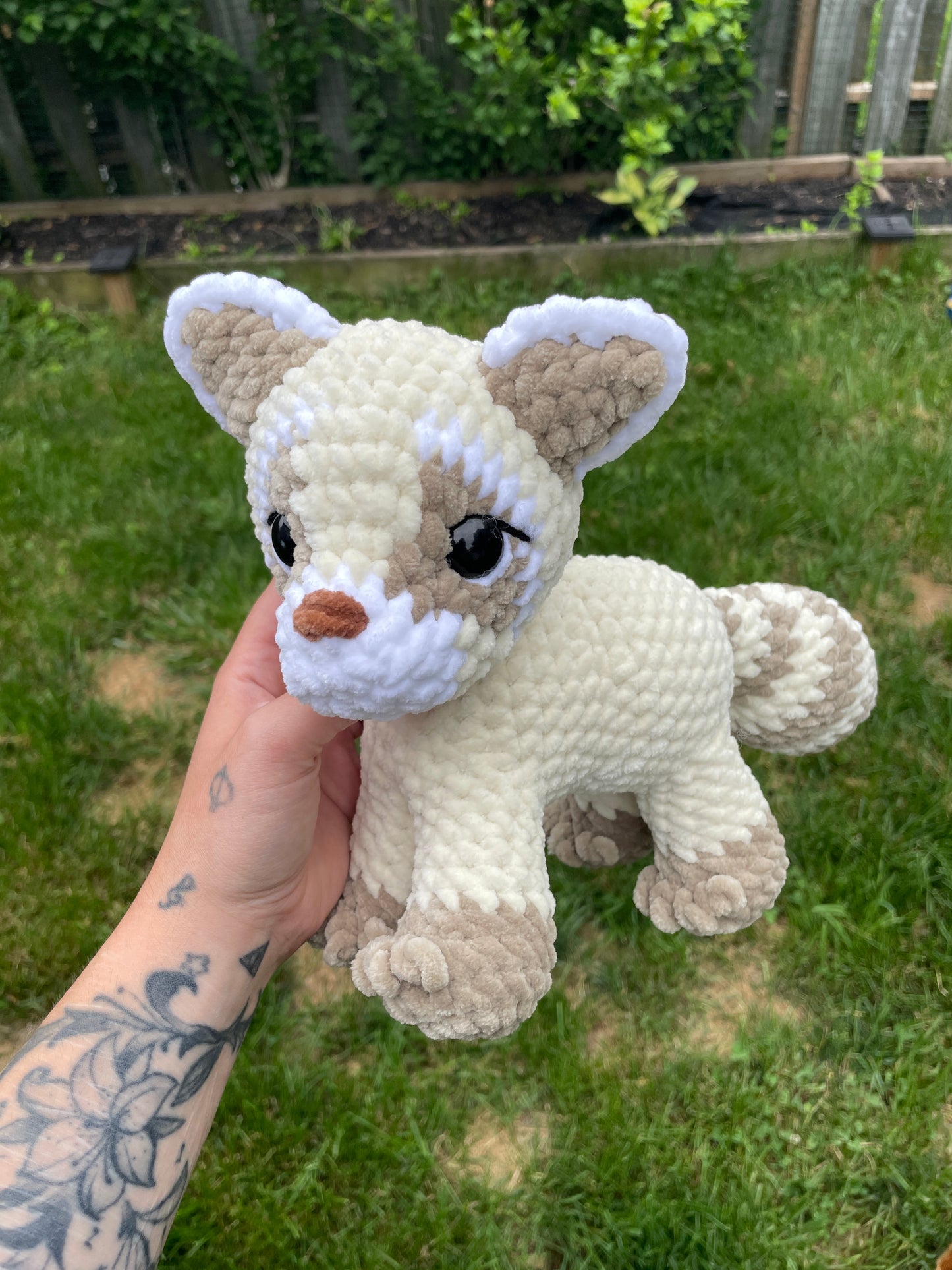 Cinnamon Raccoon Amigurumi