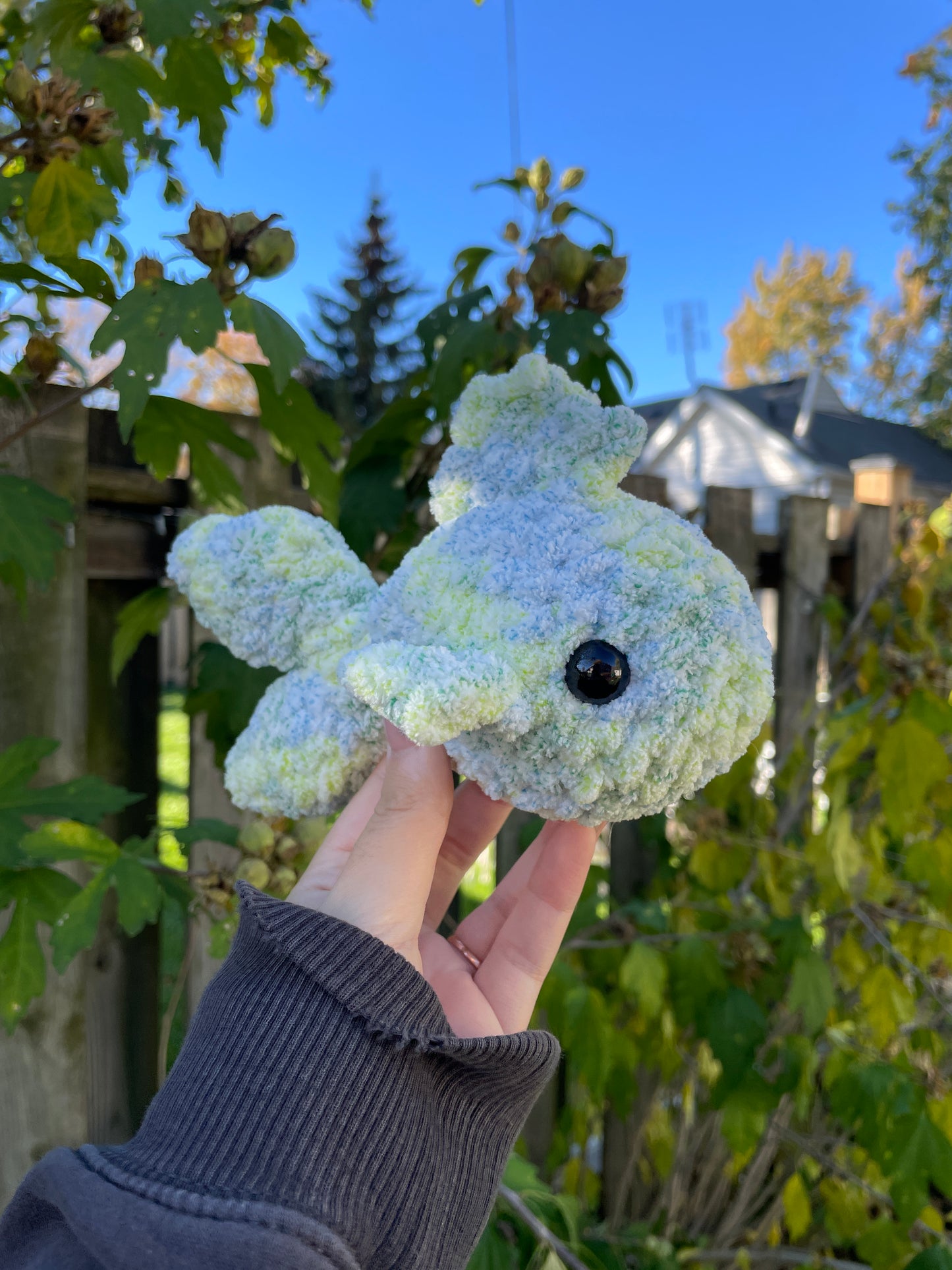 Blue Fish Amigurumi