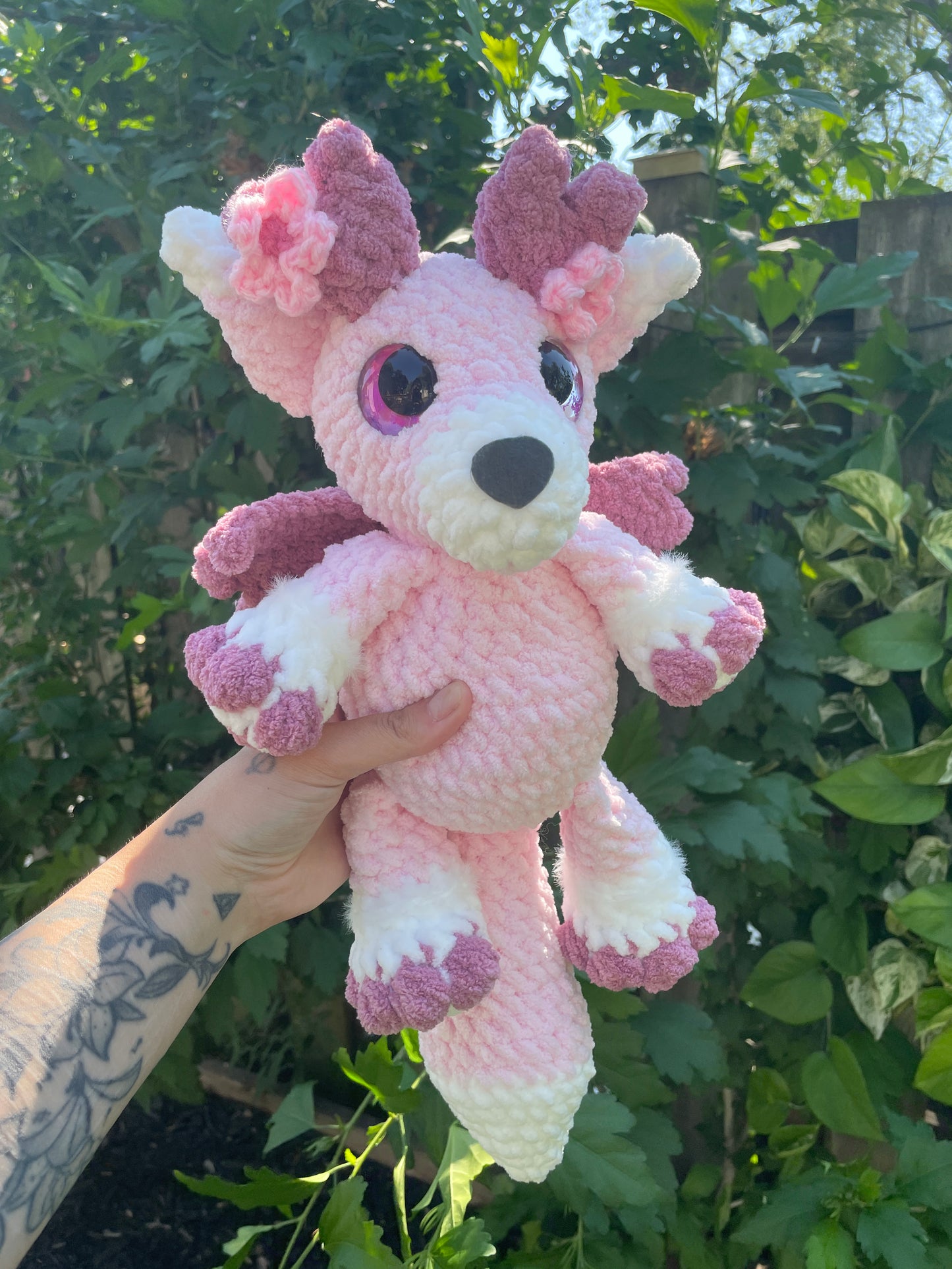 DIGITAL PDF | Briar The Fox Dragon Crochet Amigurumi Pattern