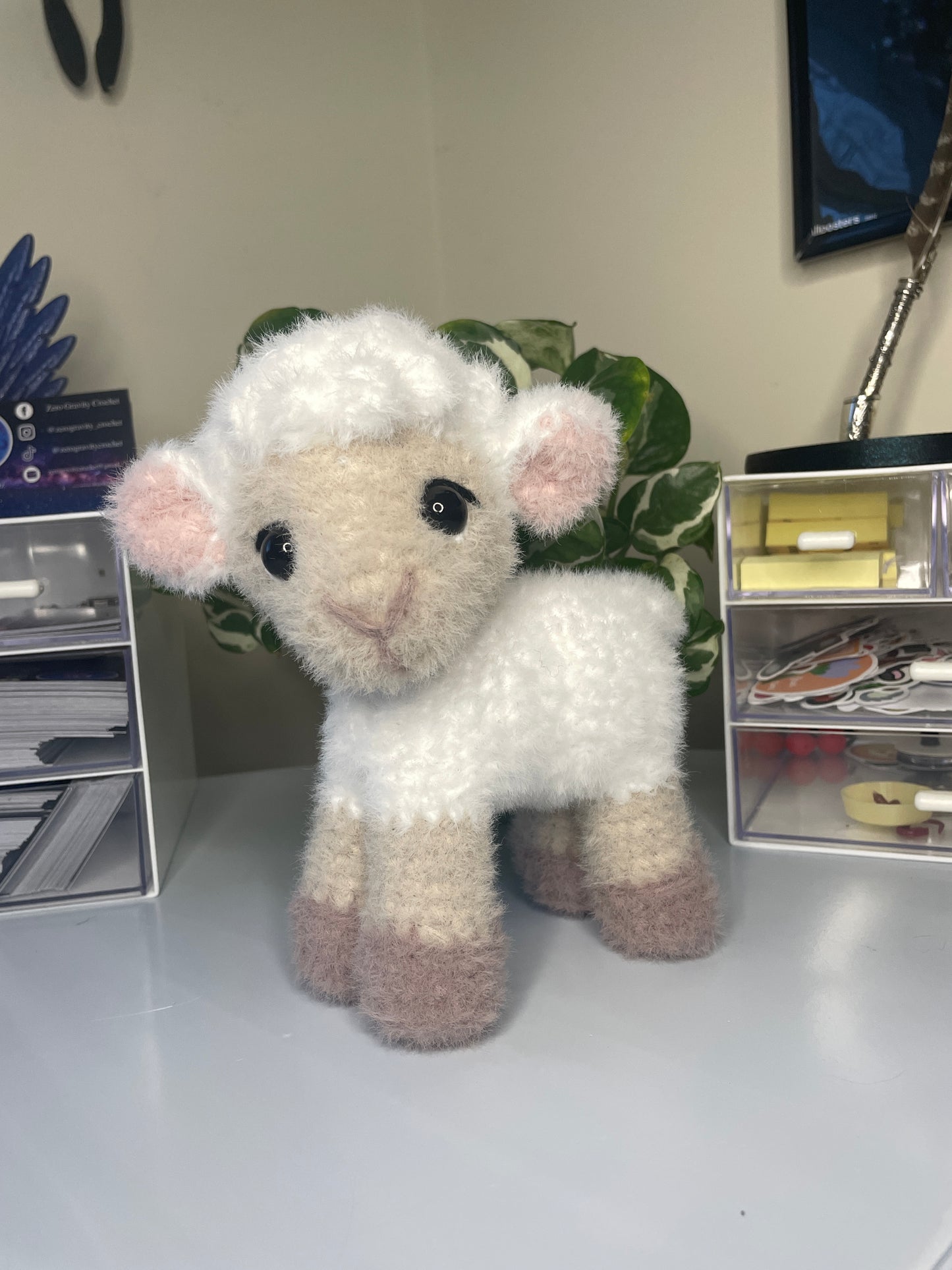 Fluffy Lamb Amigurumi