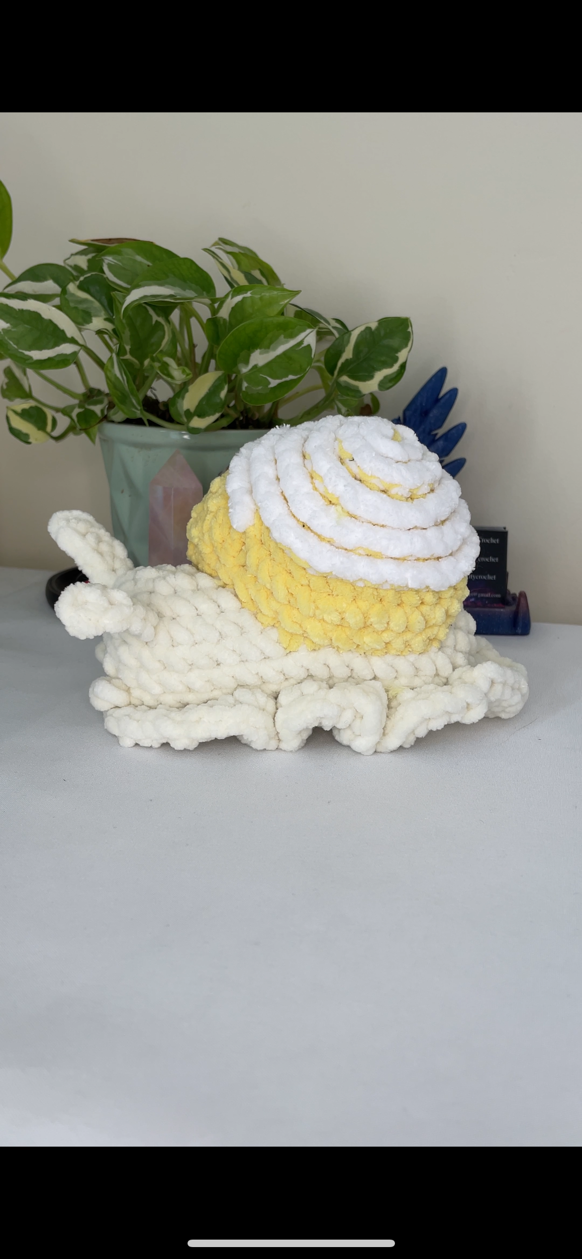 DIGITAL PDF | Antoine The Snail Crochet Amigurumi Pattern