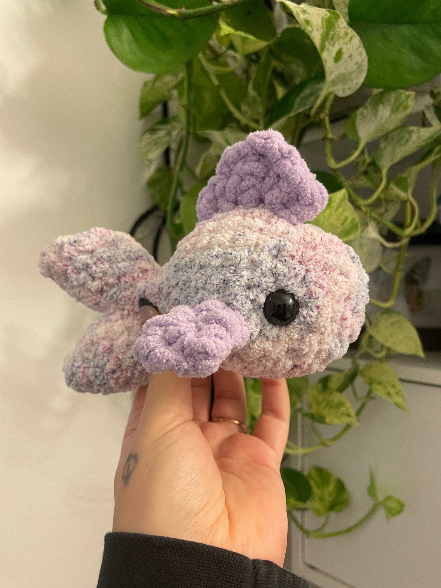 Purple Fish Amigurumi
