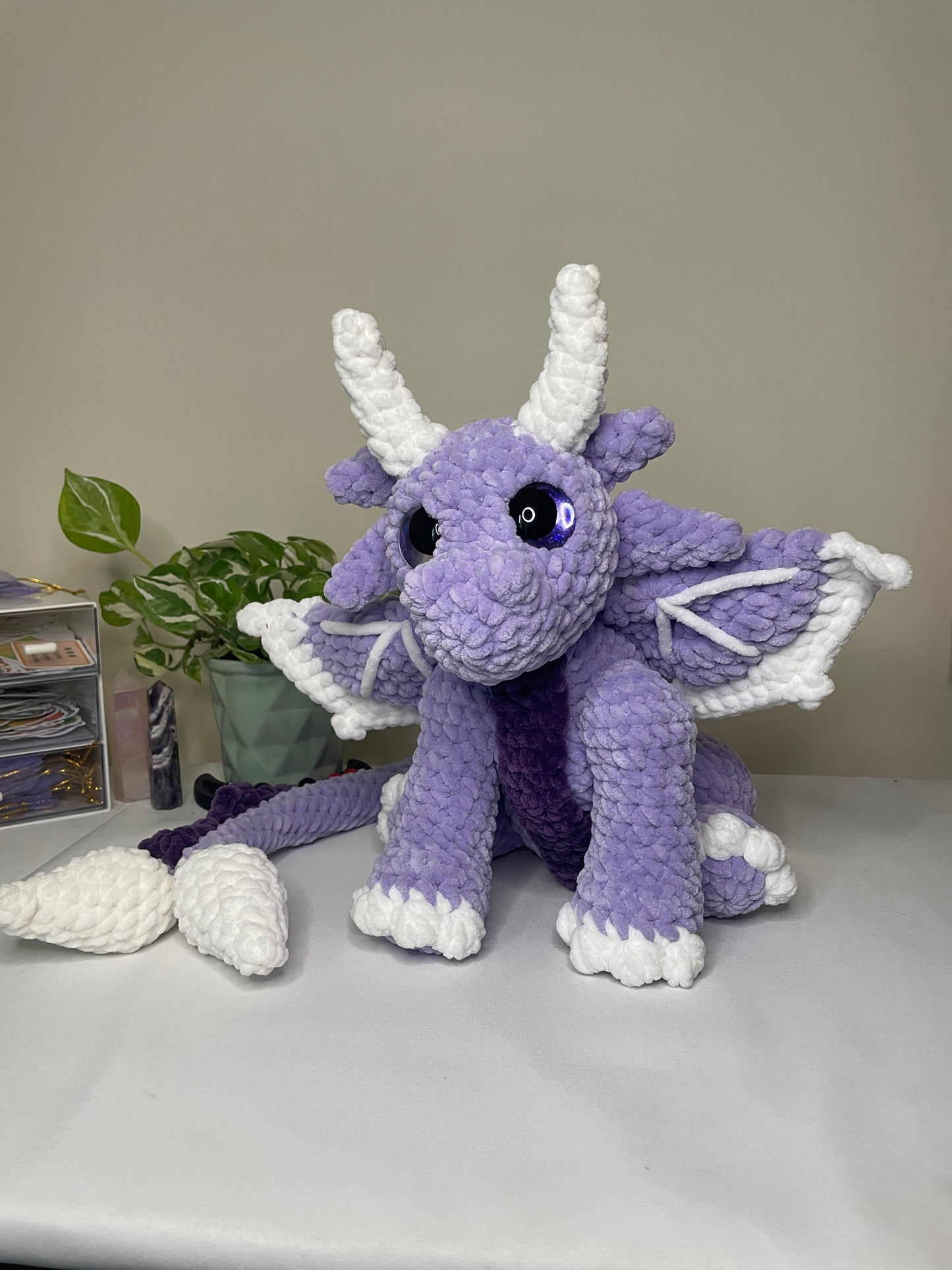 DIGITAL PDF | Cressida & Onyx The Dragons Crochet Amigurumi Pattern