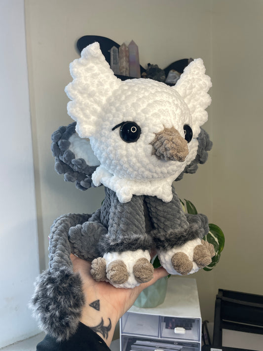 Grey Griffin Amigurumi