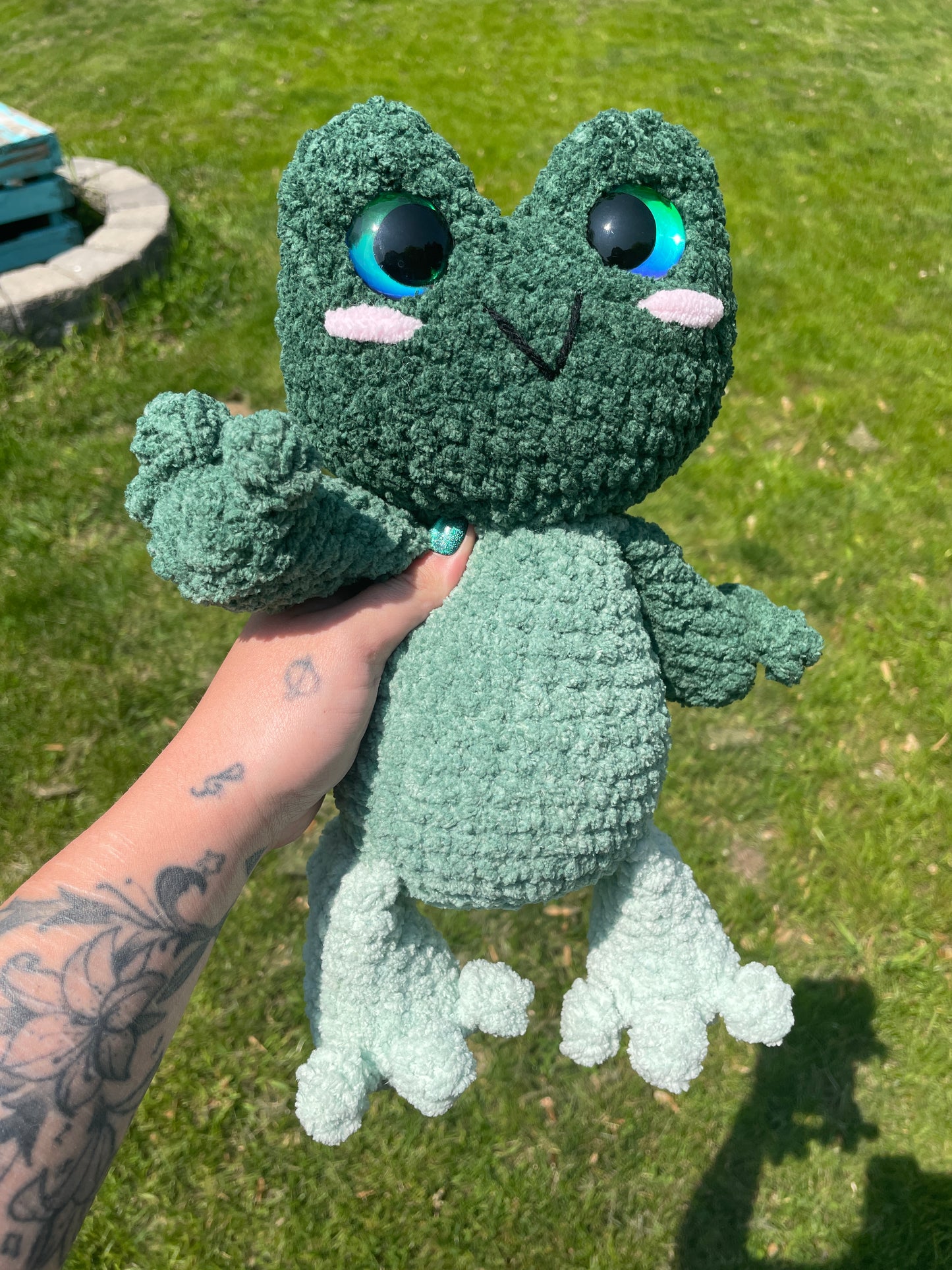 DIGITAL PDF | Squirt The Frog Crochet Amigurumi Pattern