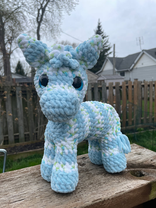 Floral Zebra Amigurumi