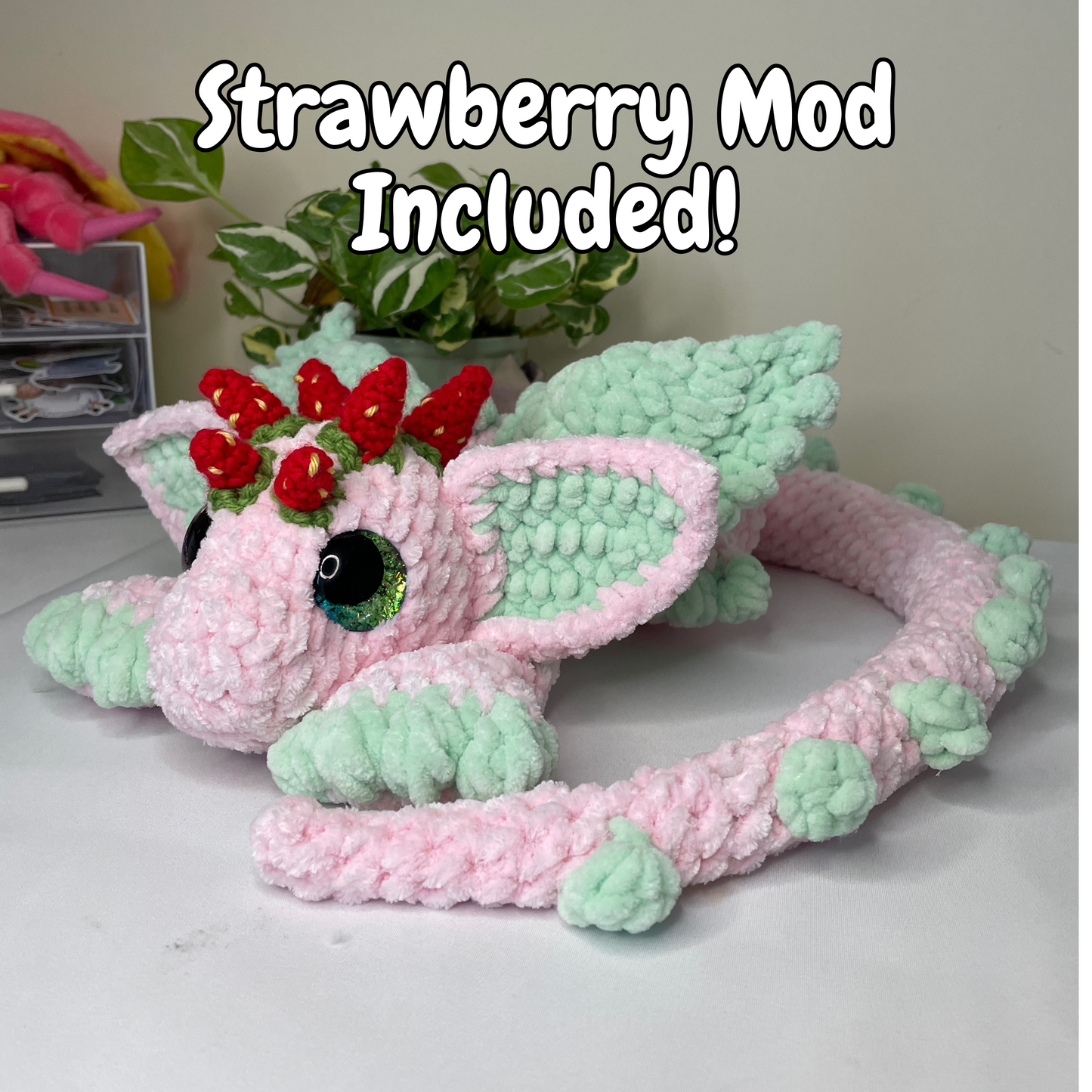 DIGITAL PDF | Aurora The Dragon Crochet Amigurumi Pattern