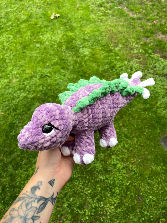 Witches Brew Stegosaurus Amigurumi