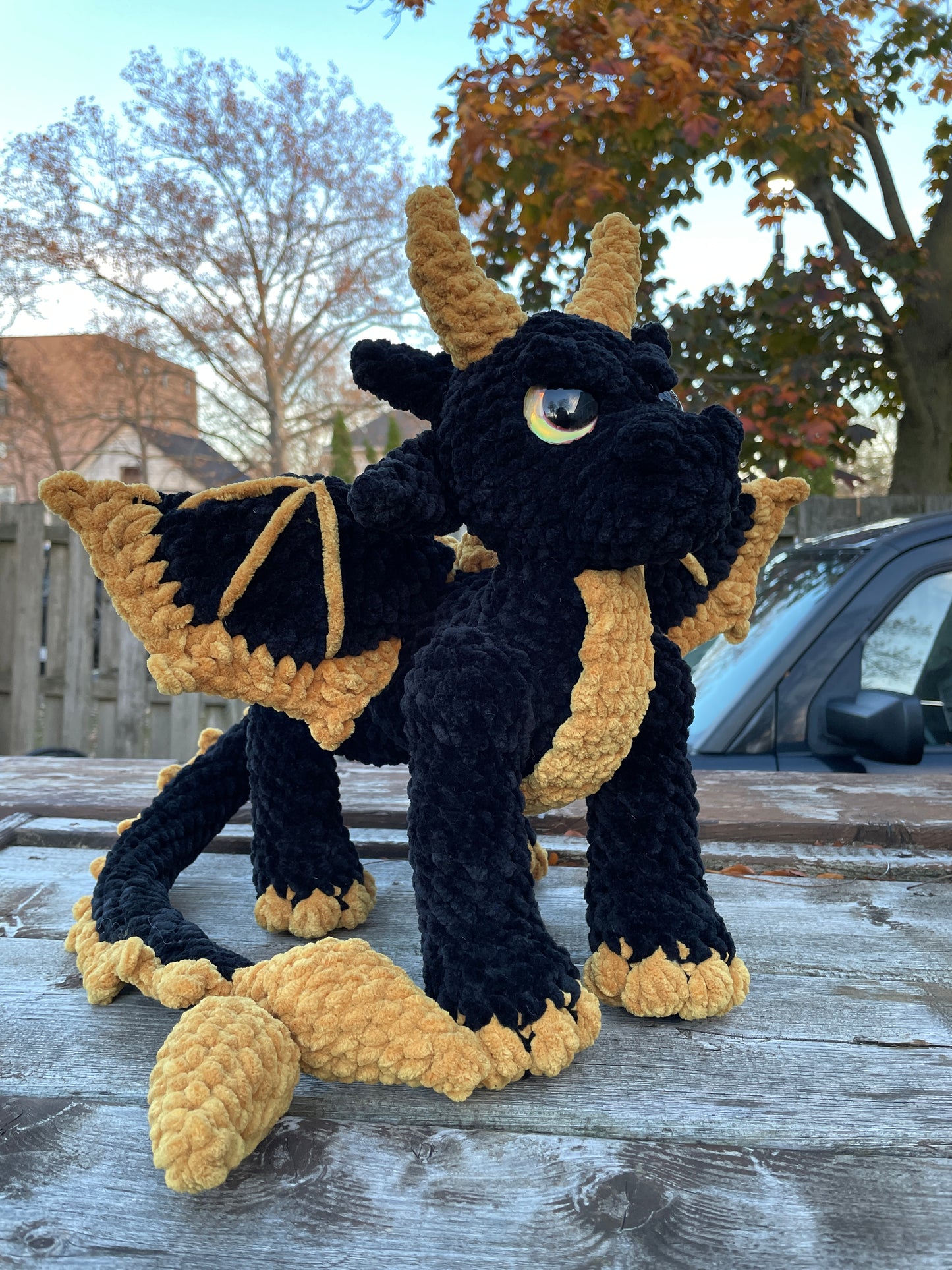 DIGITAL PDF | Cressida & Onyx The Dragons Crochet Amigurumi Pattern