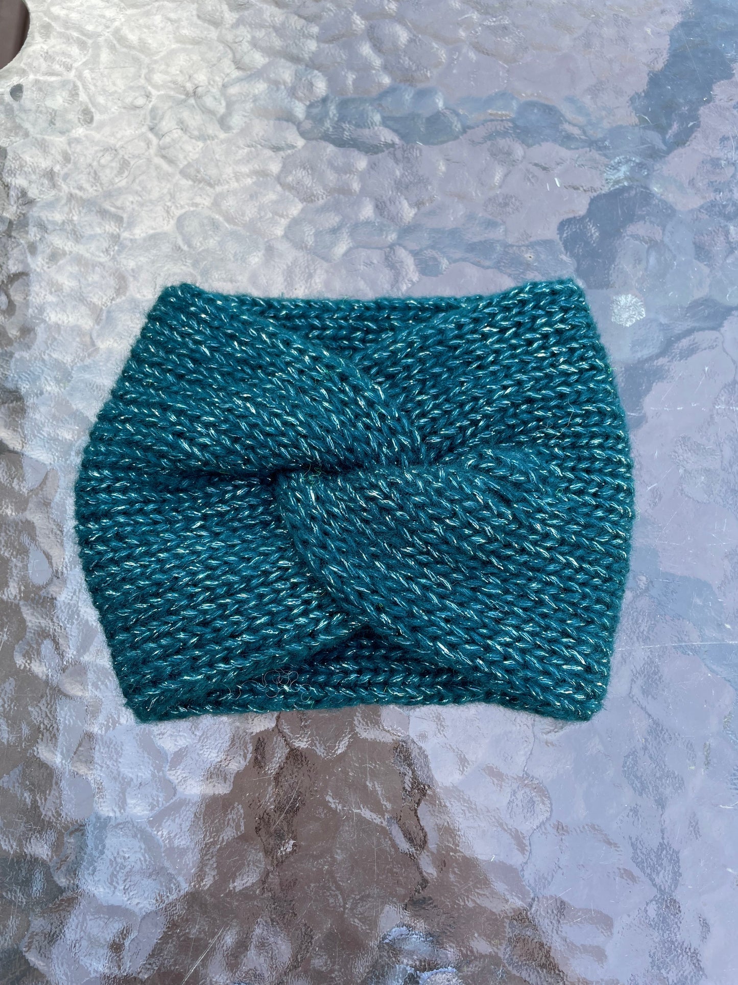 Teal Sparkle Woman’s Earwarmer