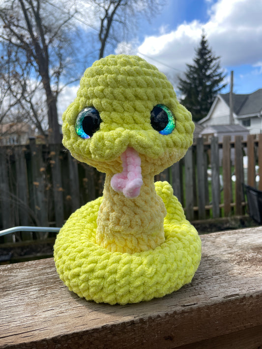 Green Snake Amigurumi