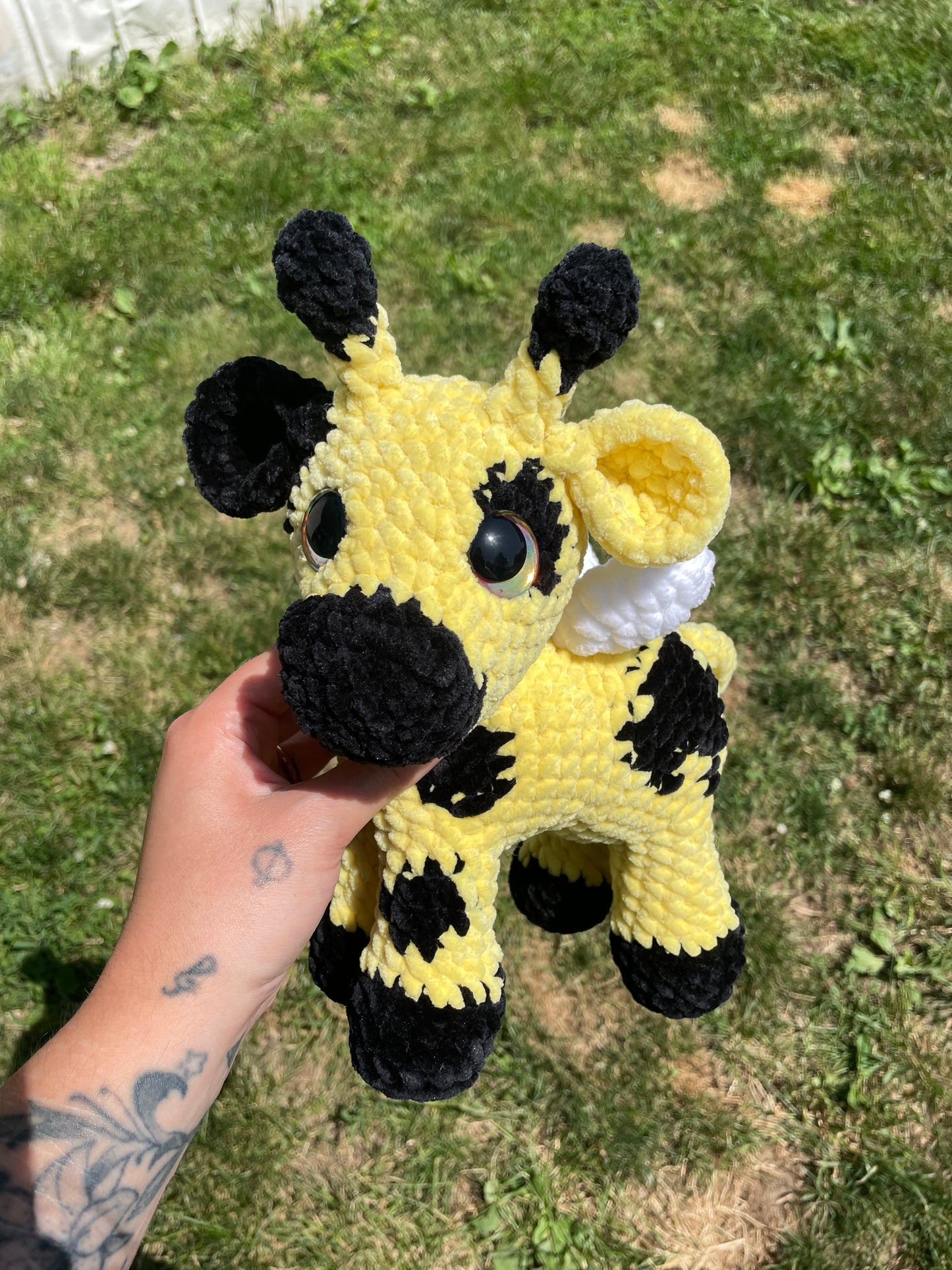 Bumblebee Cow Amigurumi