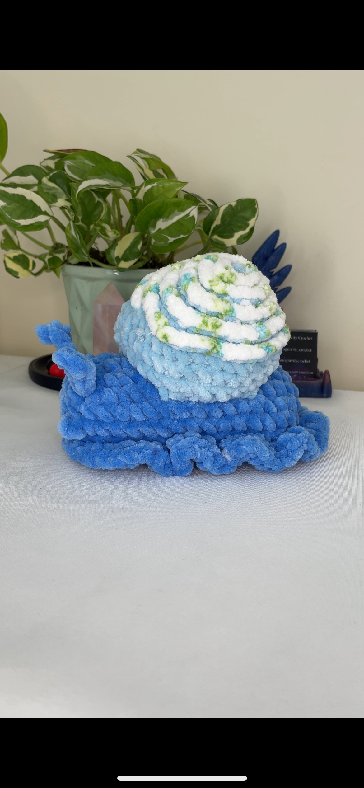 DIGITAL PDF | Antoine The Snail Crochet Amigurumi Pattern