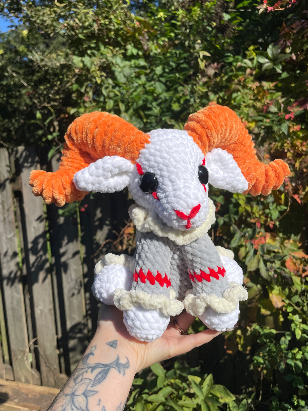 Clown Ram Amigurumi