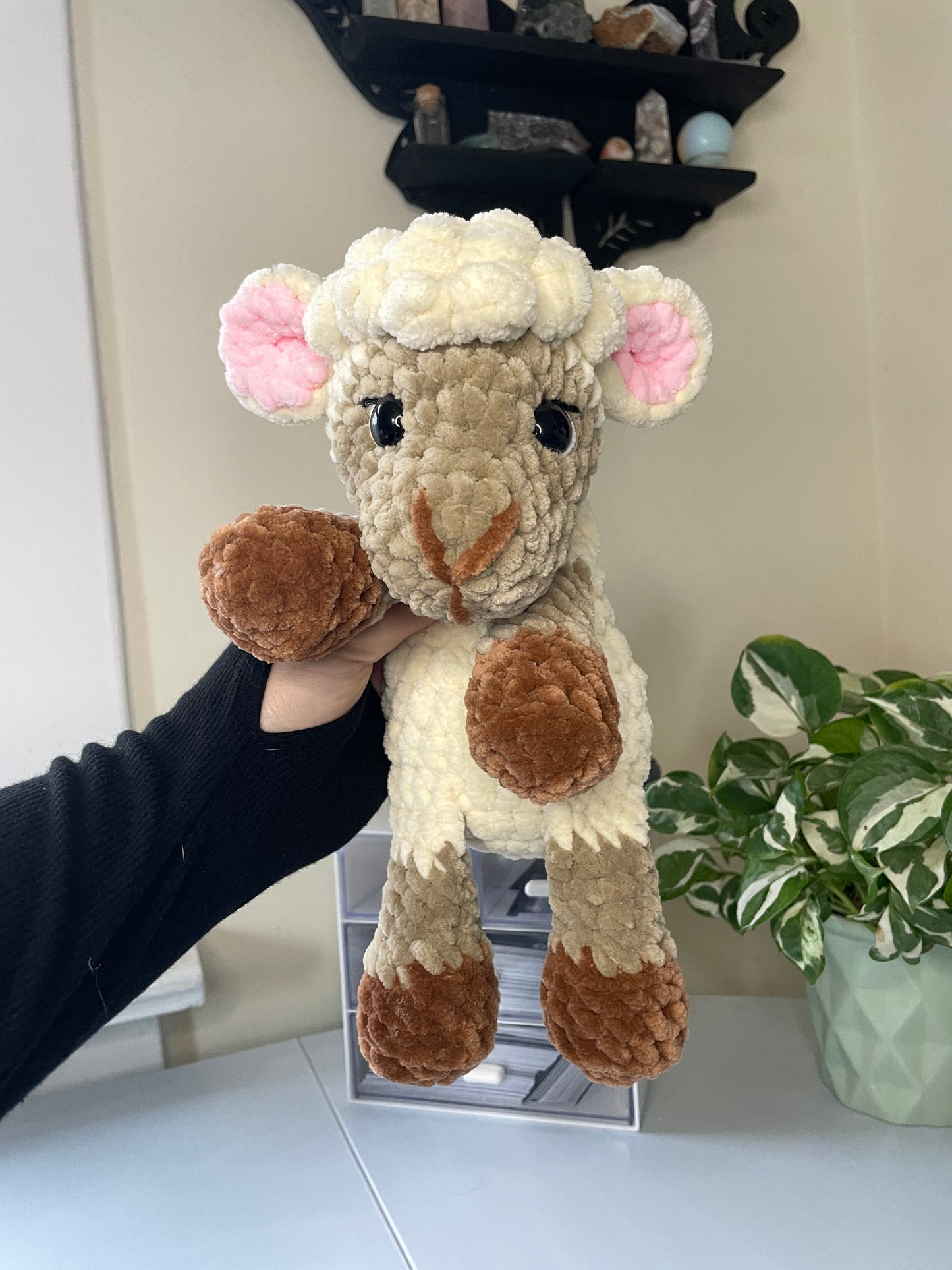 DIGITAL PDF | 2in1 Ram & Lamb Snuggler Crochet Amigurumi Pattern