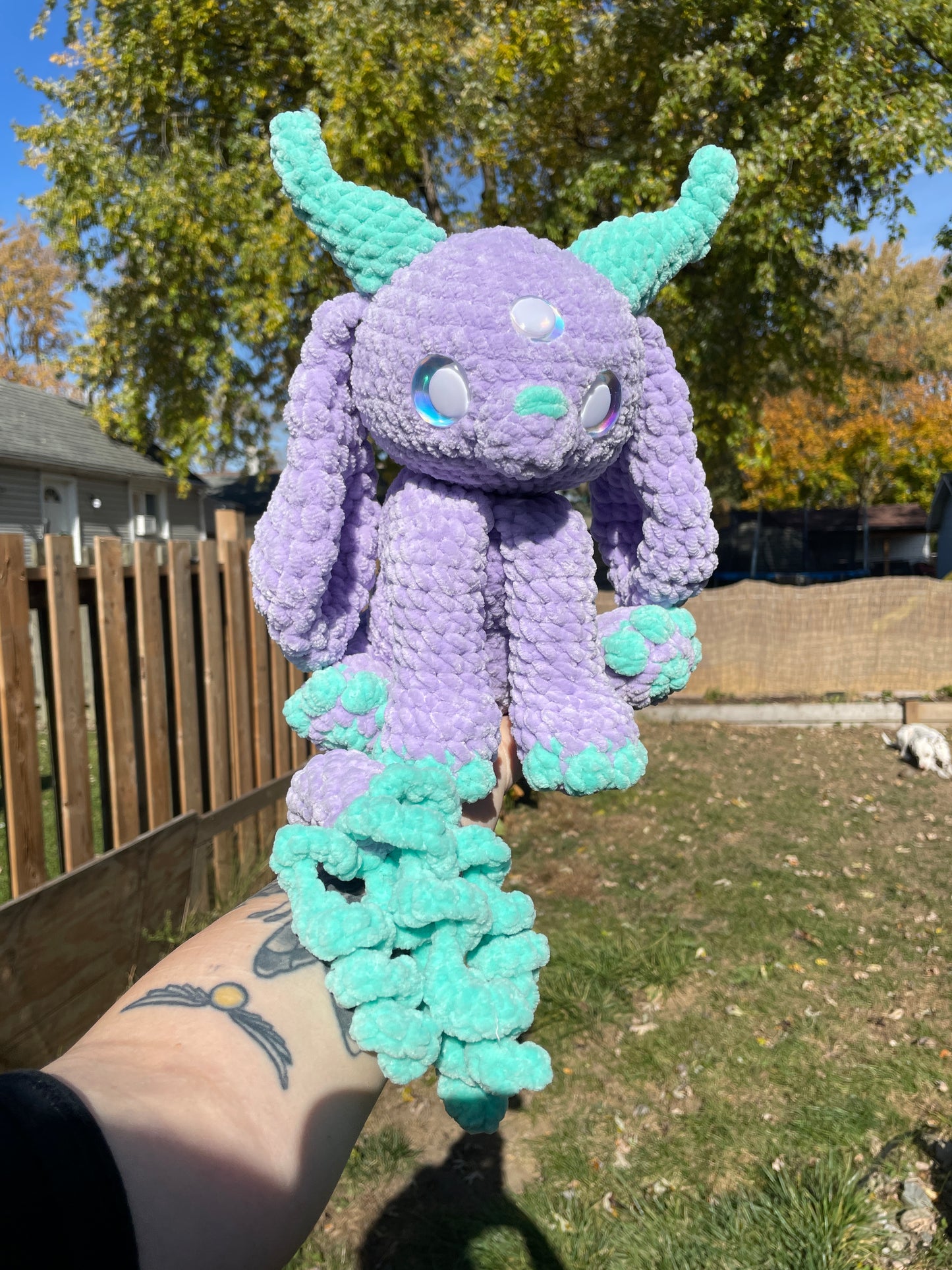 Purple Celestial Fairy Amigurumi