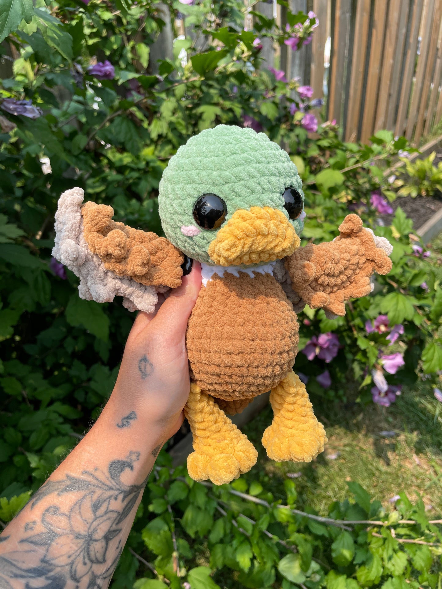 Digital PDF | Moe The Mallard | Low Sew Crochet Amigurumi Pattern