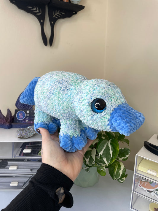 Blue Platypus Amigurumi