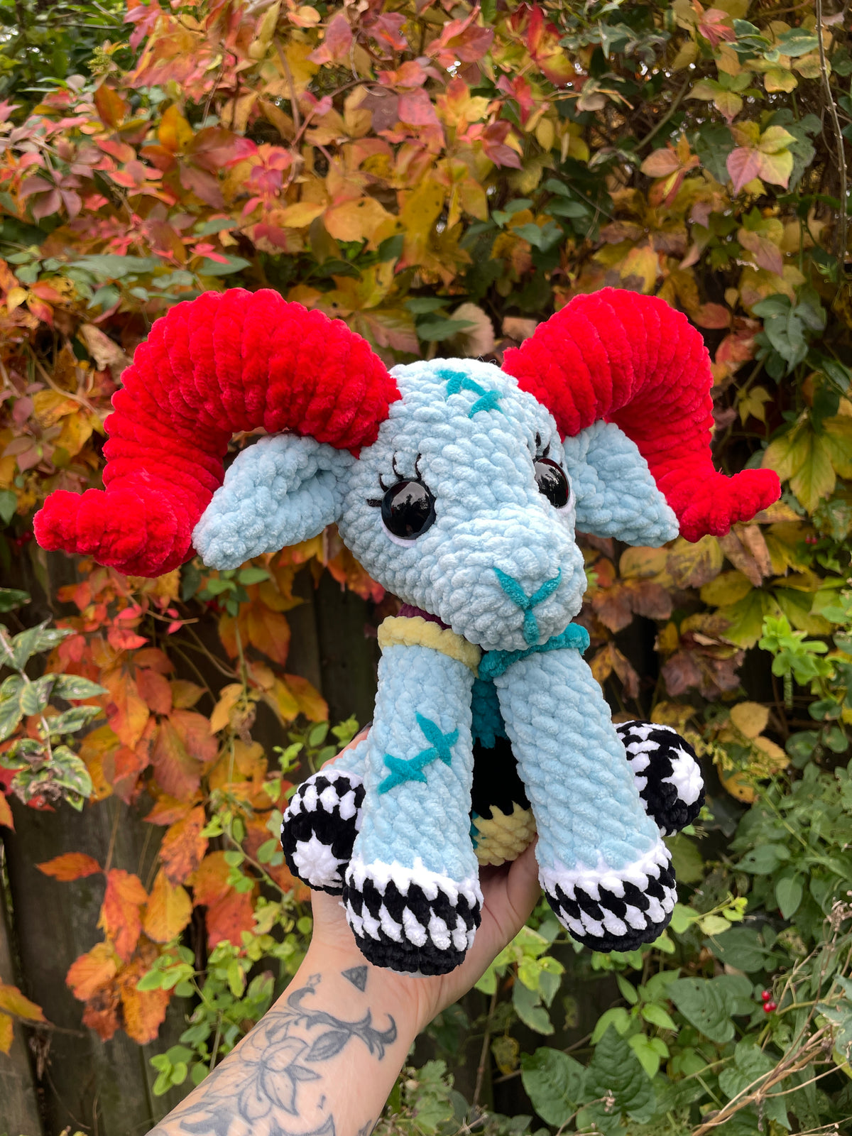 Ragdoll Ram Amigurumi