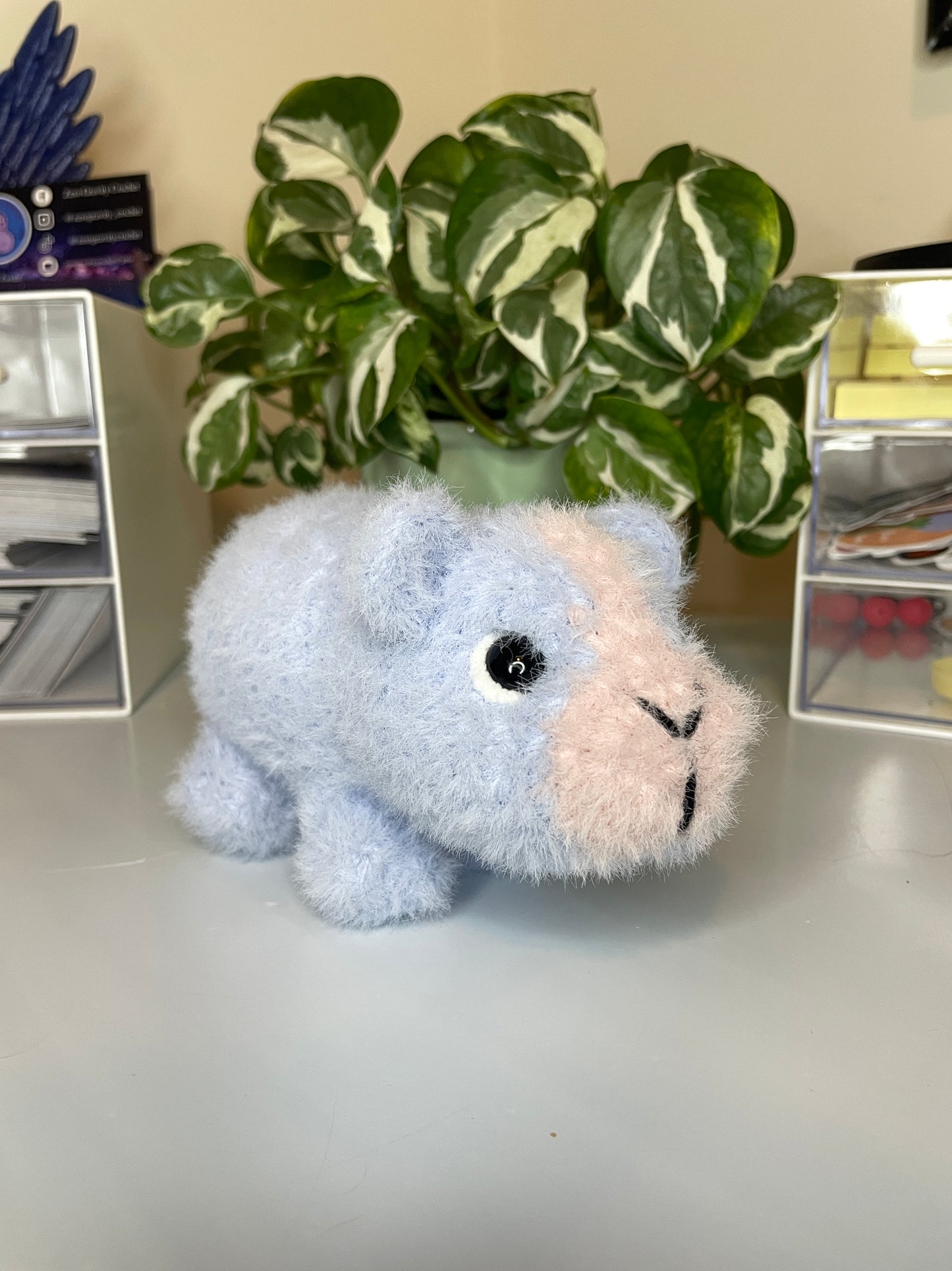 DIGITAL PDF | Low Sew Guinea Pig Crochet Amigurumi Pattern