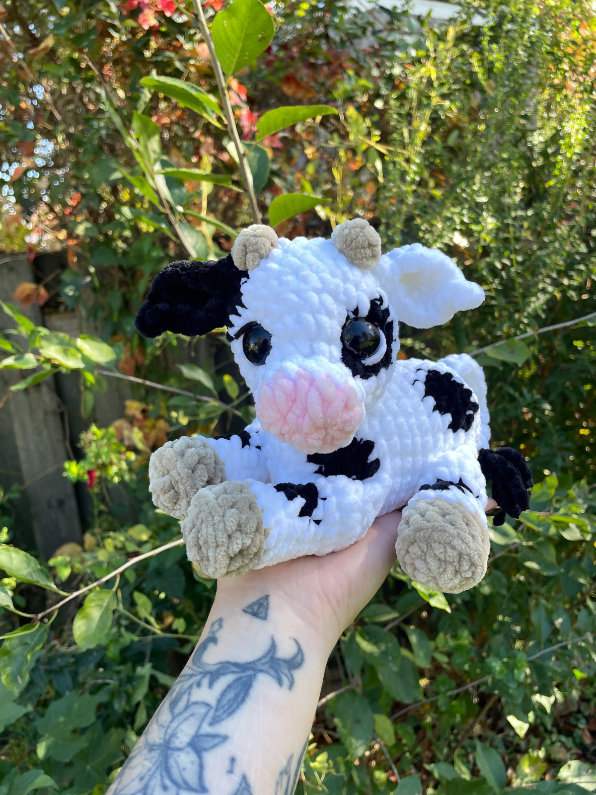 Baby Holstein Cow Amigurumi