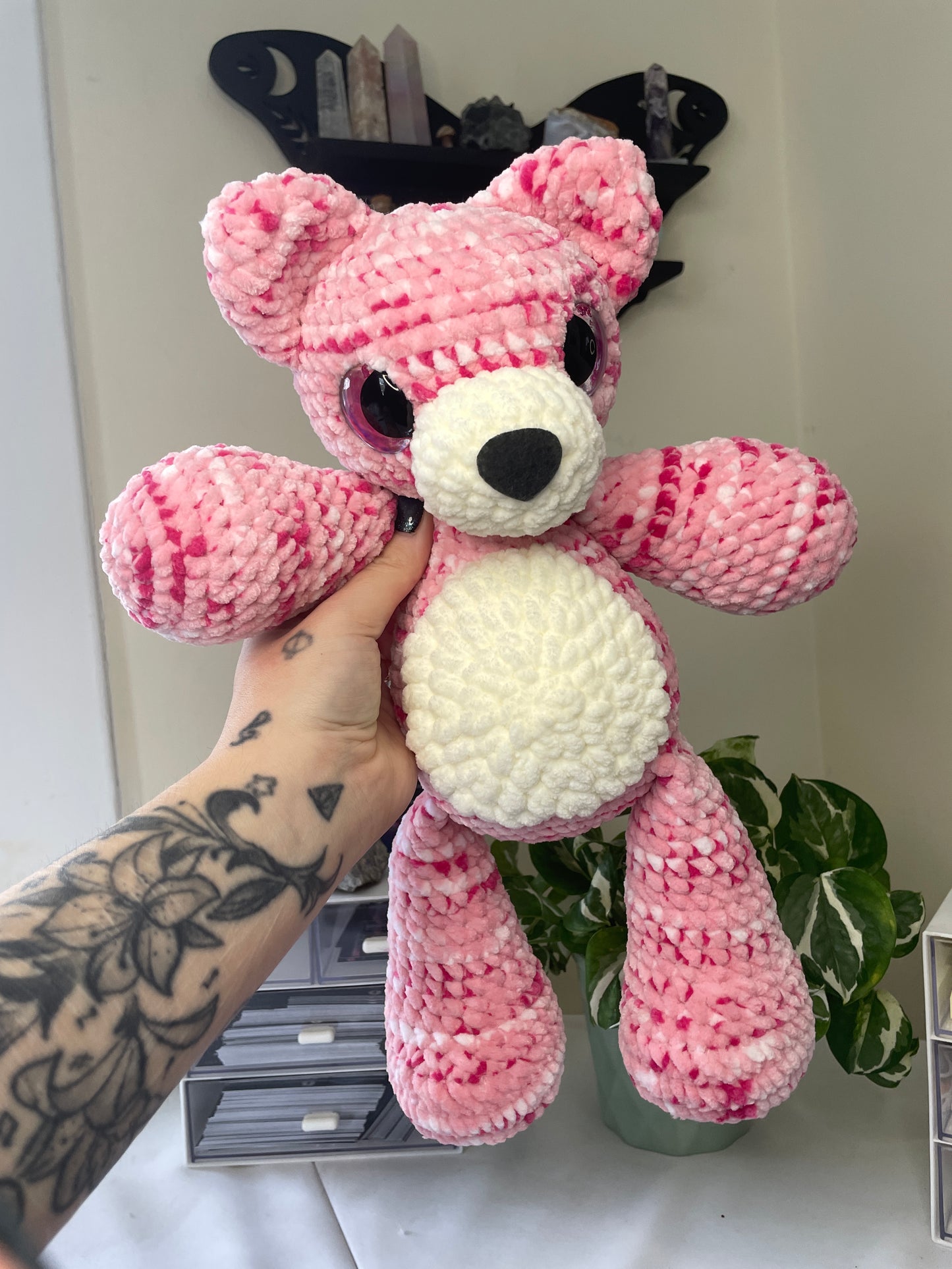 Pink Bear Amigurumi
