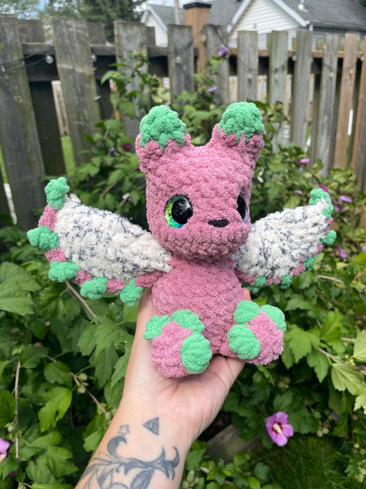 Dragonfruit Bat Amigurumi