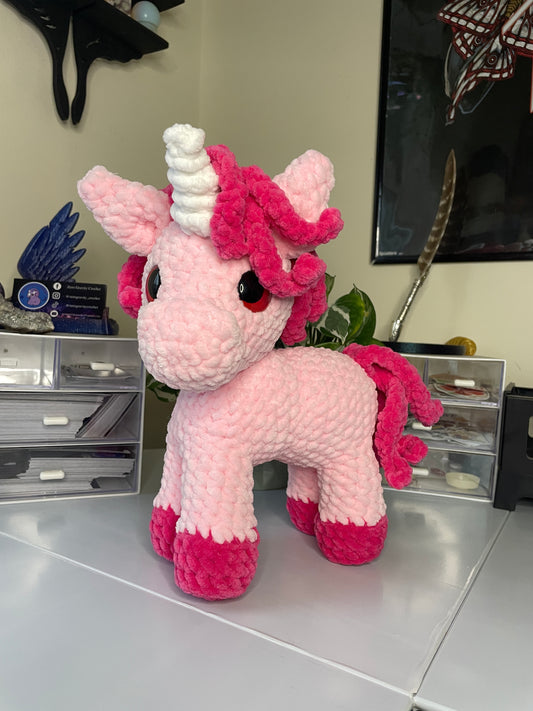 Pink Unicorn Amigurumi