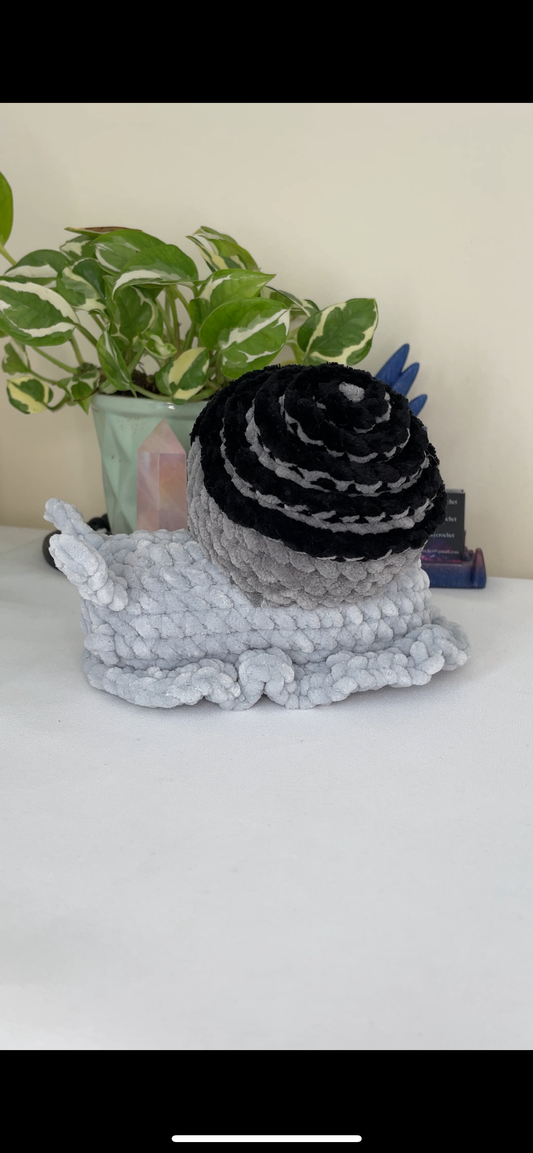 Black Snail Amigurumi