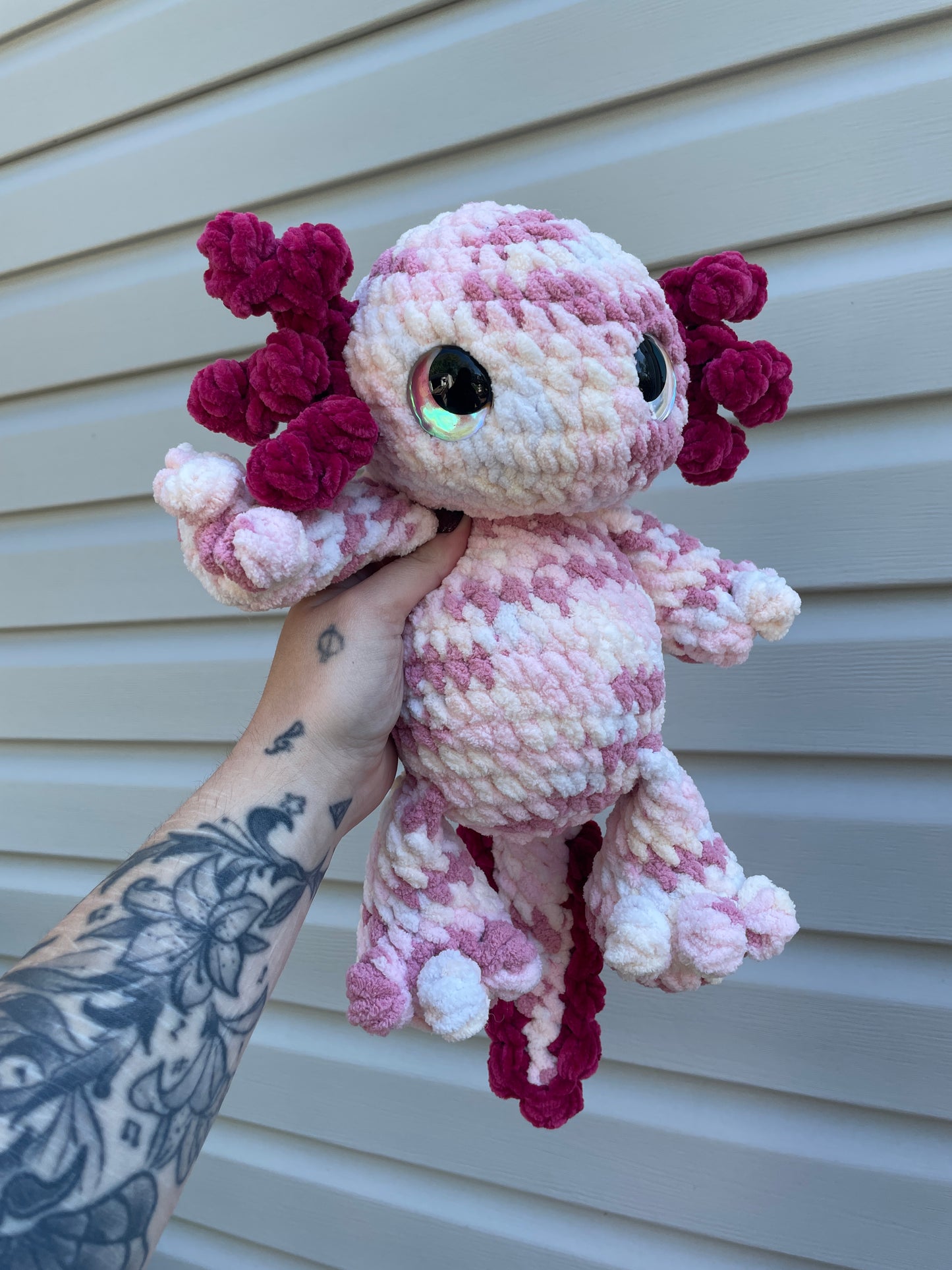 DIGITAL PDF | Pebbles The Axolotl Crochet Amigurumi Pattern