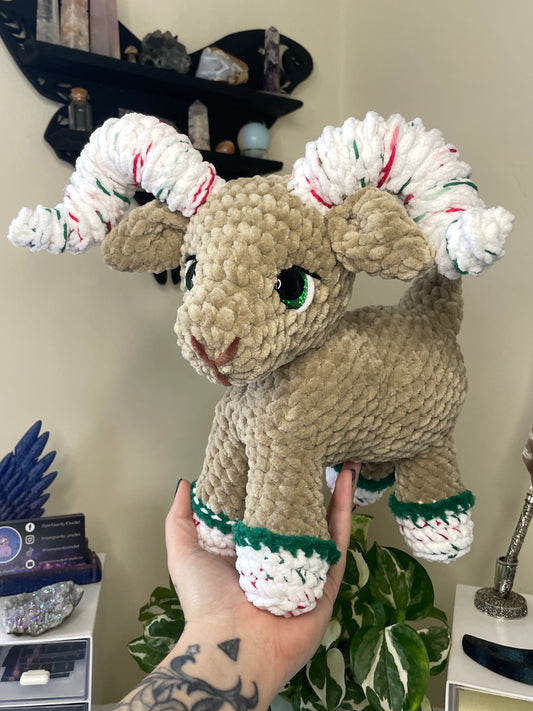 Sugar Cookie Ram Amigurumi