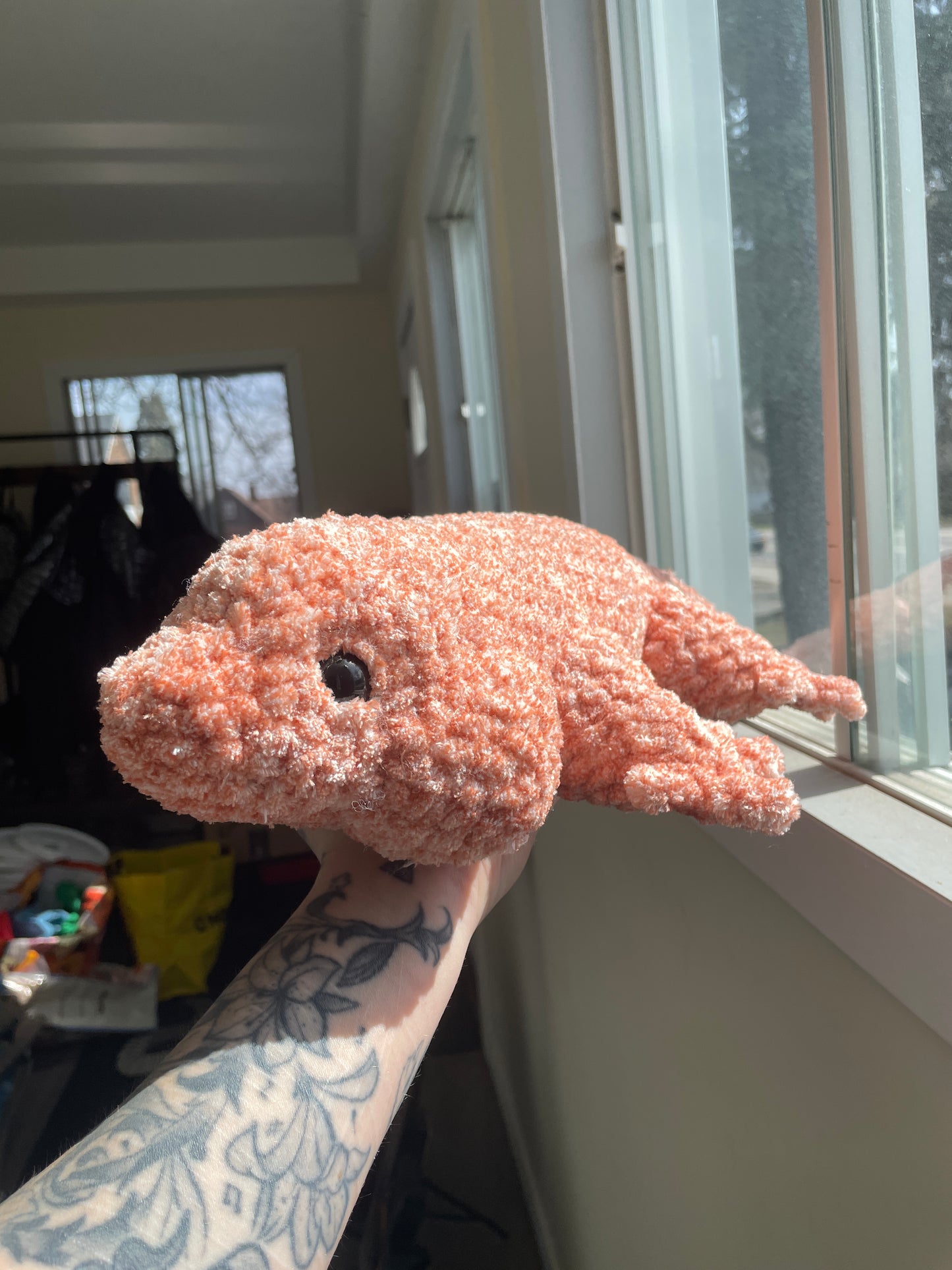 Red Tegu Amigurumi