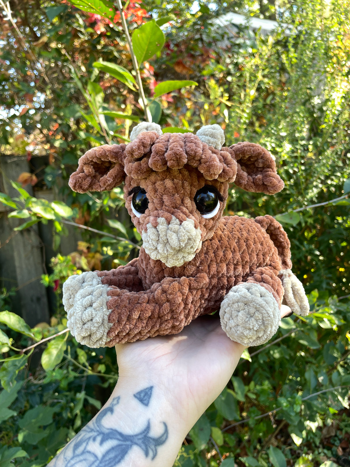 Baby Highland Cow Amigurumi