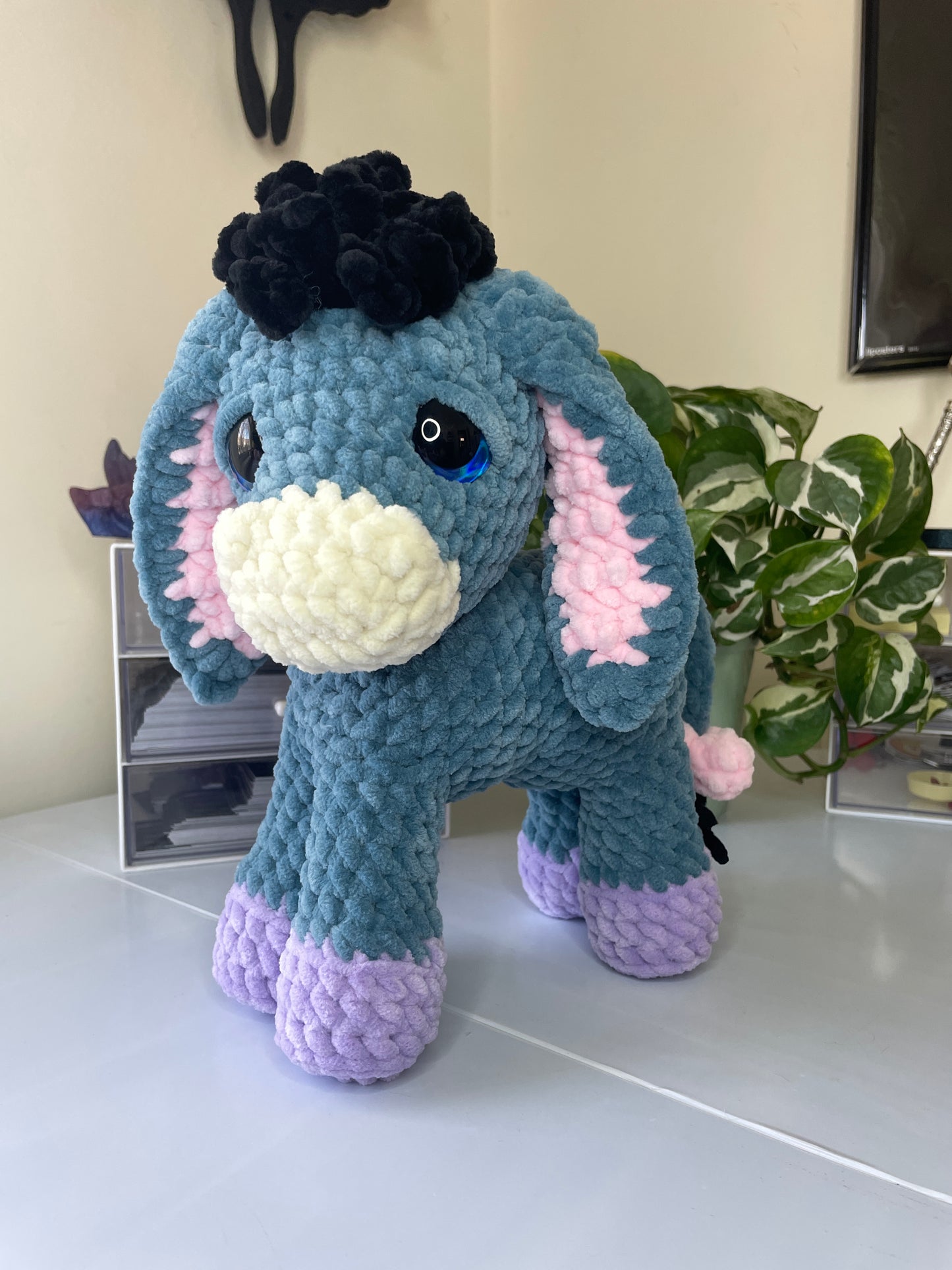 Sad Donkey Amigurumi