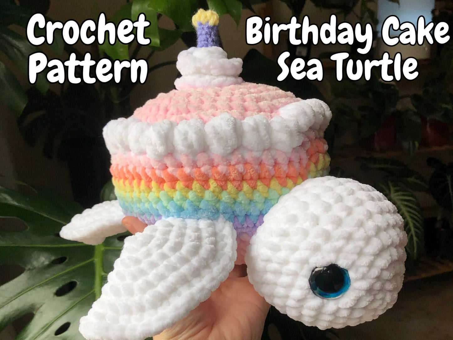 DIGITAL PDF | Birthday Cake Sea Turtle